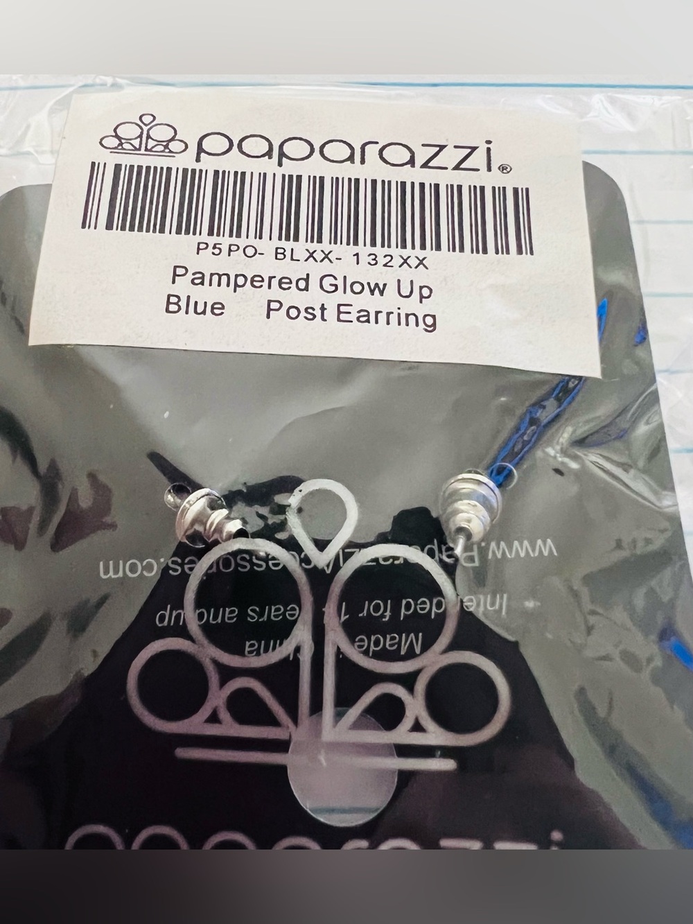 Paparazzi Blue Earrings/Bracelet Set - Picture 3 of 5
